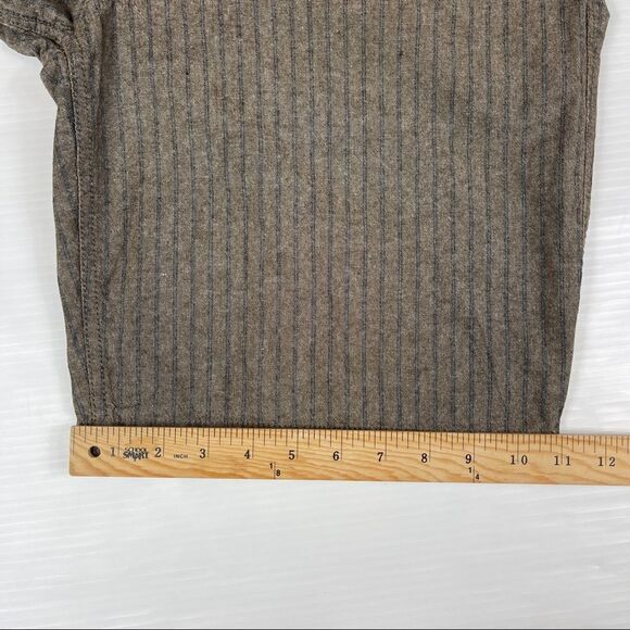 Volcom Shorts Ray Ray Striped Chino Brown Men's Size 33 CHAMBRAY INDIGO - Picture 12 of 12